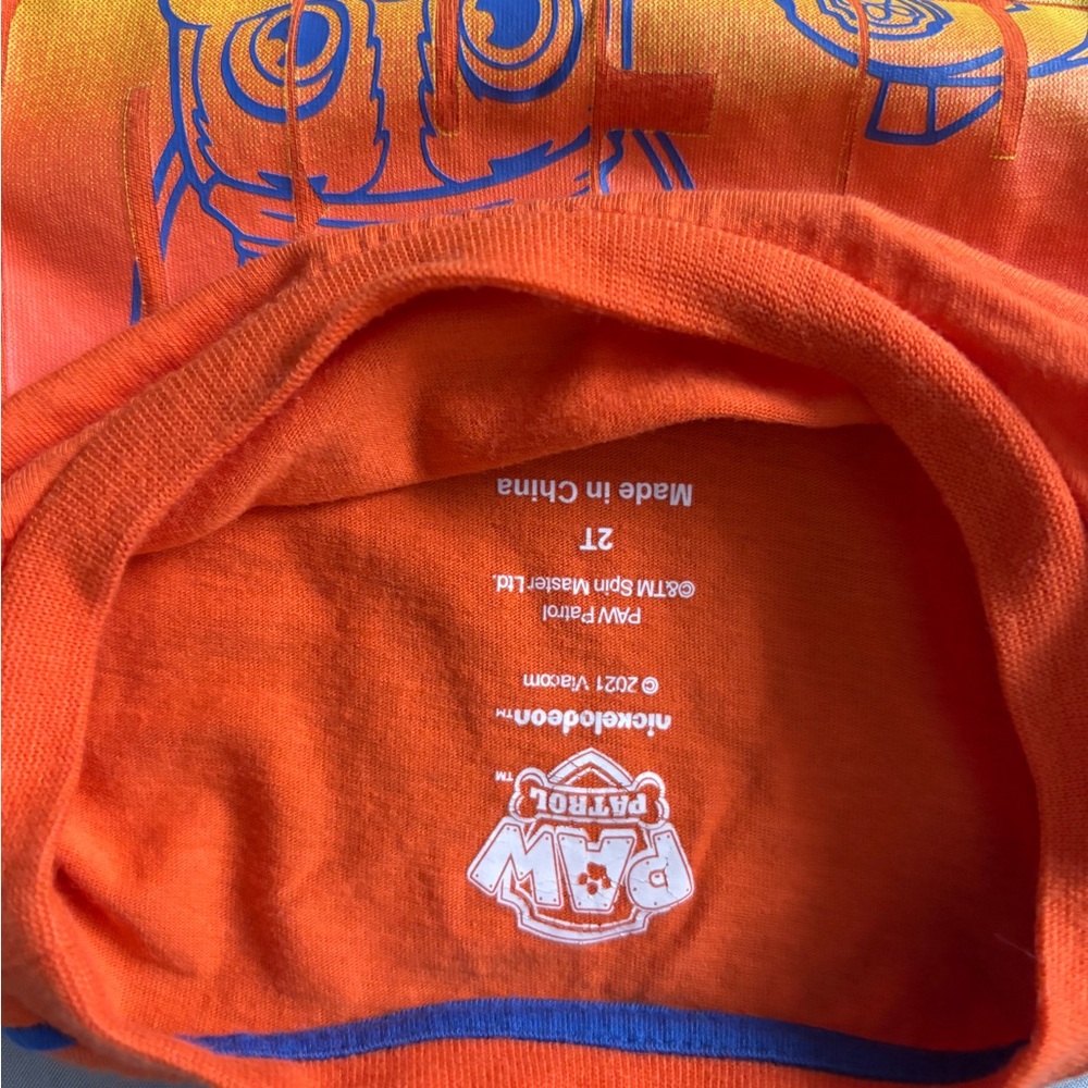 Paw Patrol Vibrant Orange and Gray Kids Set - Picture 6 of 7
